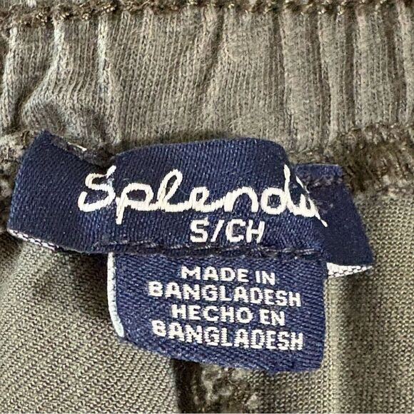 Splendid Camouflage Joggers Women’s Green S Pockets Banded Ankle. - Picture 6 of 9